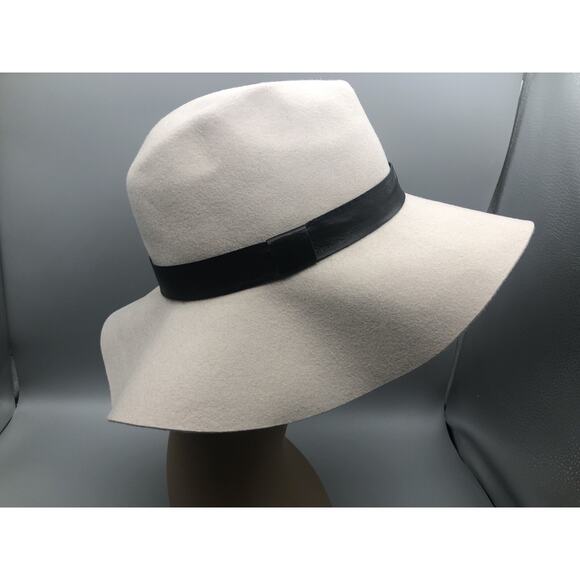 MSRP $133 Women’s Hat Attack Ava Felted 100% Wool Hat Beige Size O/S USA *READ main image 6